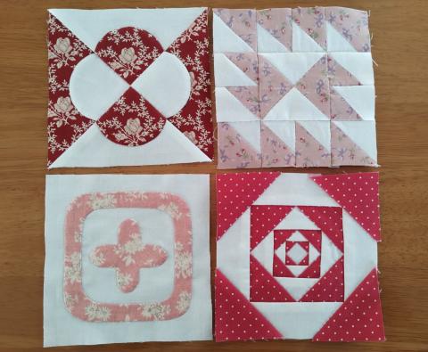 Dear Jane Quilt G1.2.3.4