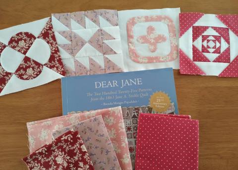 Dear Jane Quilt G1.2.3.4