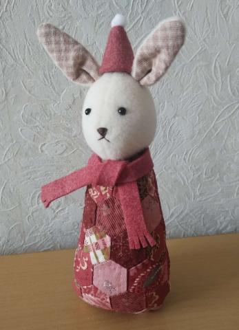 ウサギのぬいぐるみ