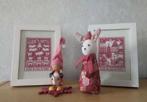 ウサギのぬいぐるみ