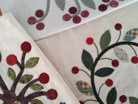 マルのアップリケ