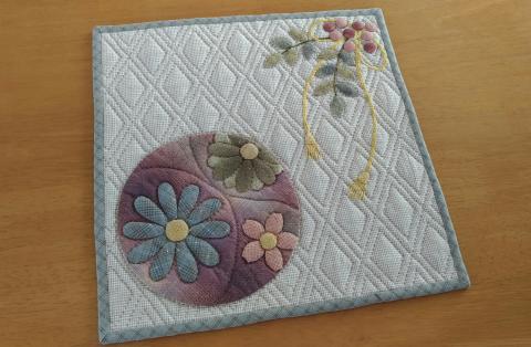 お正月のタペストリー/初春 完成 | patch のハンドメイド ブログ