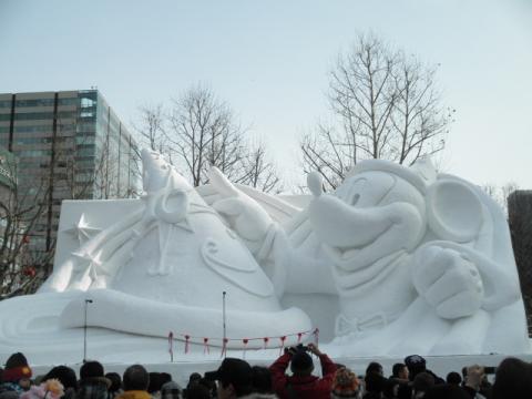 さっぽろ雪まつり開幕