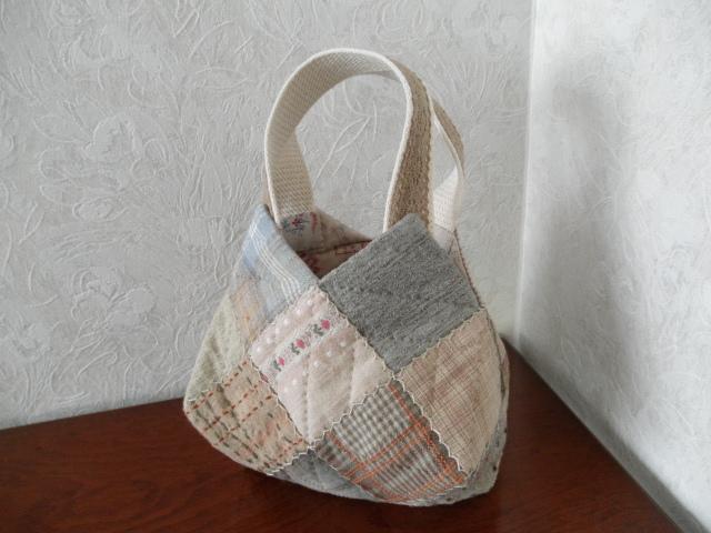 四角つなぎのミニバッグ | patch のハンドメイド ブログ