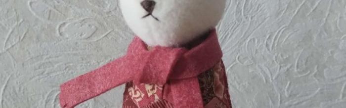 ウサギのぬいぐるみ