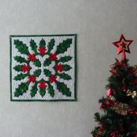 ハワイアンのクリスマスキルト