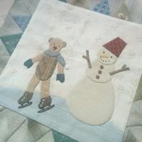 ショコラベアーズキルト冬のパターン